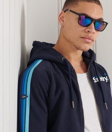 Sweat à capuche raglan zippé Core Logo Cali Image 1