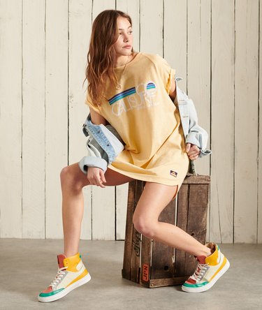 Robe t-shirt à manches raglan Cali Surf Image 3