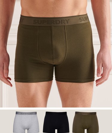Organic Cotton Classic Boxer Triple Pack Image 1