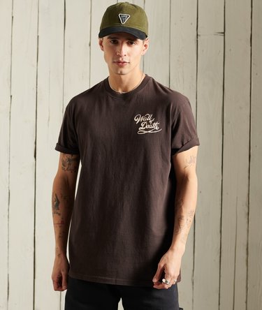 Camiseta de corte cuadrado con estampado gráfico de estilo boho Image 2