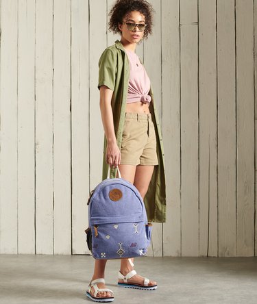 Cali Embroidered Montana Rucksack Image 2
