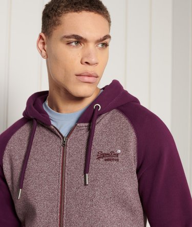 Orange Label Classic Raglan Zip Hoodie Image 4