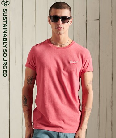 Organic Cotton Vintage Embroidered T-Shirt Image 1