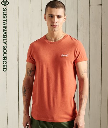 Organic Cotton Vintage Embroidered T-Shirt Image 1