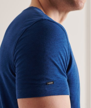 Organic Cotton V Neck Slub Pocket T-Shirt Image 5