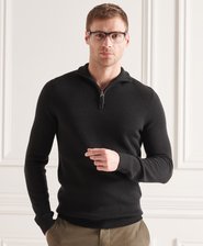 Merino Half Zip Jumper