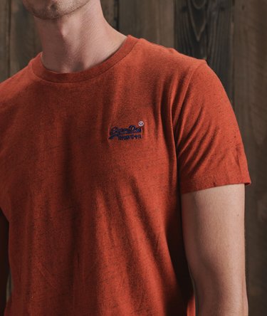 Camiseta Vintage bordada de algodón orgánico Image 3