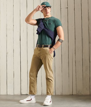 Organic Cotton Embroidery T-Shirt Image 2