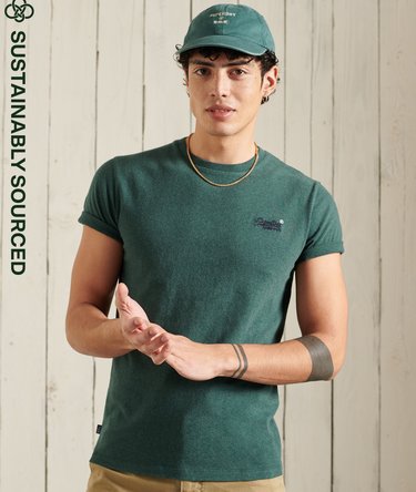 Organic Cotton Embroidery T-Shirt Image 1