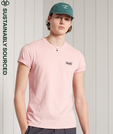 Organic Cotton Vintage Embroidered T-Shirt Image 1