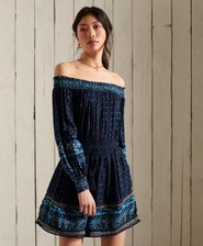 Schulterfreier Ameera Playsuit