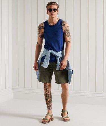 Organic Cotton Vintage Embroidery Vest Top Image 2