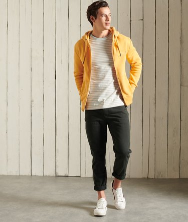 Gilet à capuche zippé classique Orange Label Image 2