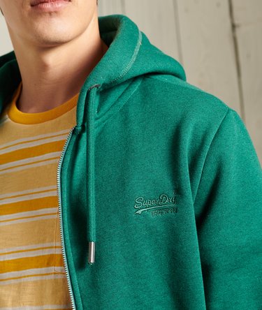 Orange Label Classic Zip Hoodie Image 3