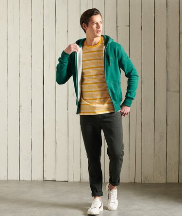 Orange Label Classic Zip Hoodie Image 2