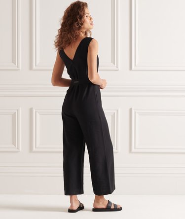 V-neck Jumpsuit Image 2