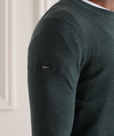 Merino Lightweight Crew Jumper Image 3
