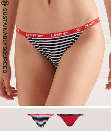 Organic Cotton Harper High Waist Briefs 2 Pack Image 1