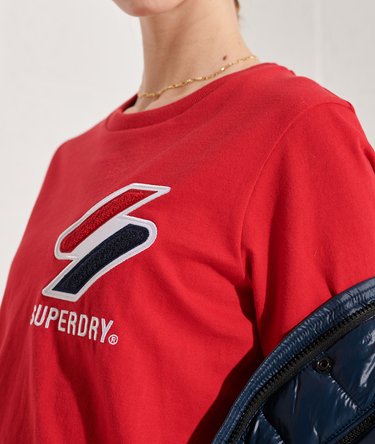 T-shirt en velours chenille et coton biologique Sportstyle Image 5