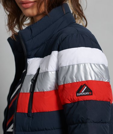 Colourblock Fuji Bomber Jacket Image 5