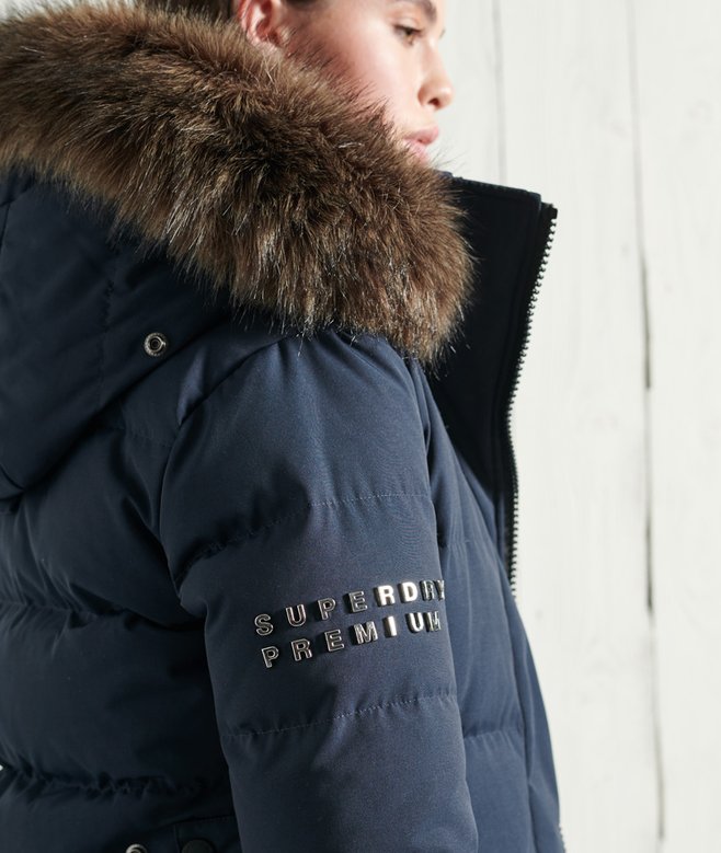 Womens Coats Superdry Premium Down Rescue Parka Womens Premium