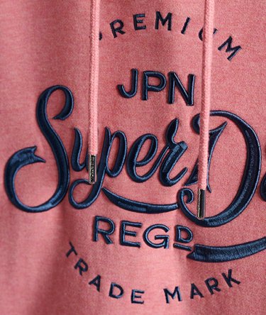 Premium Script Brushed Hoodie Image 3