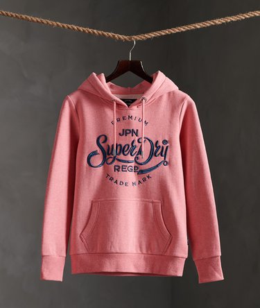 Premium Script Brushed Hoodie Image 1