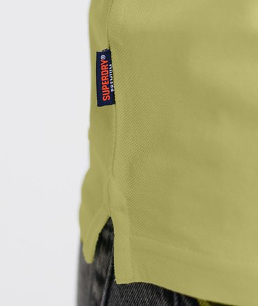 Organic Cotton Micro Lite Pique Polo Shirt Image 5