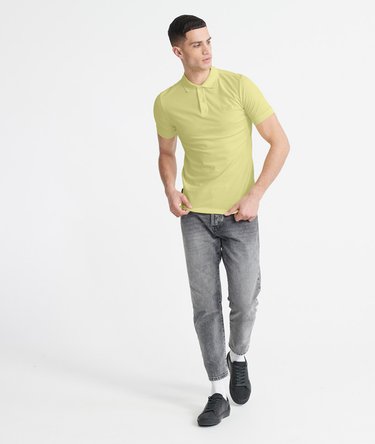 Organic Cotton Micro Lite Pique Polo Shirt Image 2