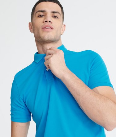 Organic Cotton Micro Lite Pique Polo Shirt Image 4