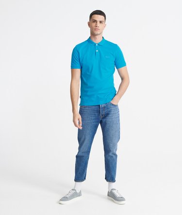 Organic Cotton Micro Lite Pique Polo Shirt Image 2
