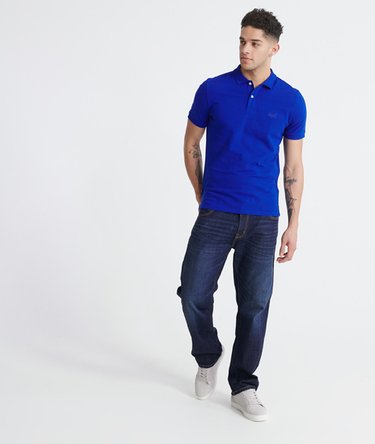 Organic Cotton Micro Lite Pique Polo Shirt Image 2
