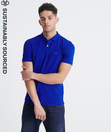 Organic Cotton Micro Lite Pique Polo Shirt Image 1