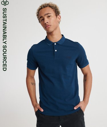 Organic Cotton Micro Lite Pique Polo Shirt Image 1