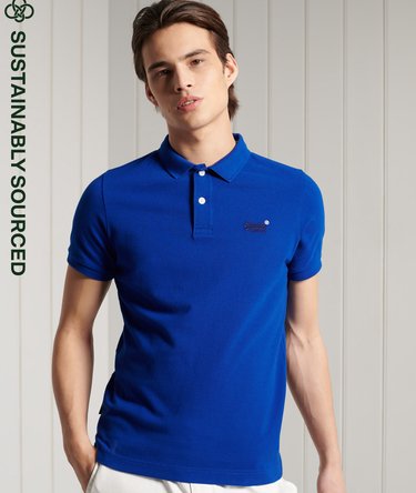 Organic Cotton Classic Pique Polo Shirt Image 1
