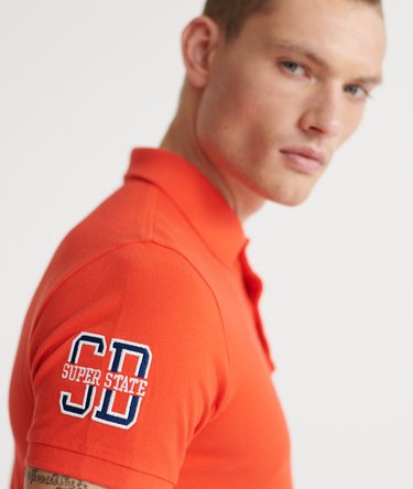Organic Cotton Applique Classic Fit Polo Shirt Image 5