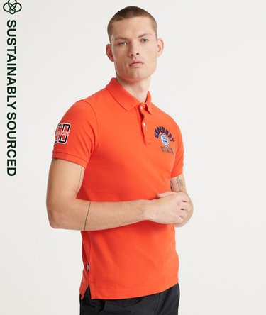 Organic Cotton Applique Classic Fit Polo Shirt Image 1