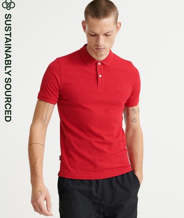 Polo en coton bio piqué Micro Lite Image 1