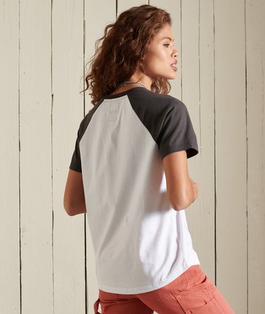 Black Out Raglan T-Shirt Image 4