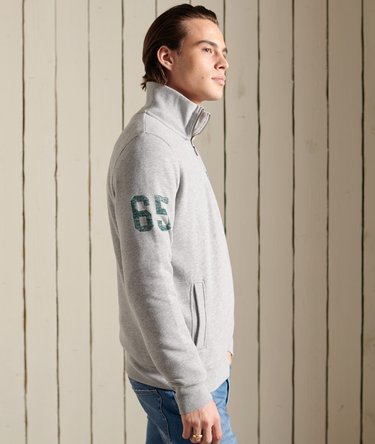 Track & Field tr&aelig;ningstr&oslash;je med kort lynl&aring;s Image 4