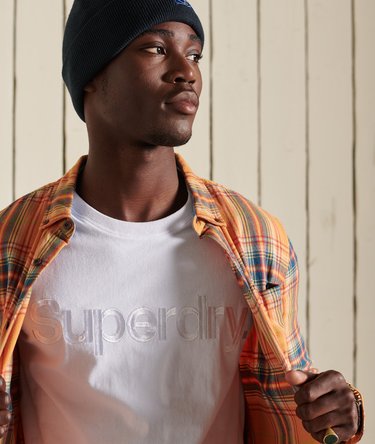 T-shirt di peso standard con logo Core Image 4