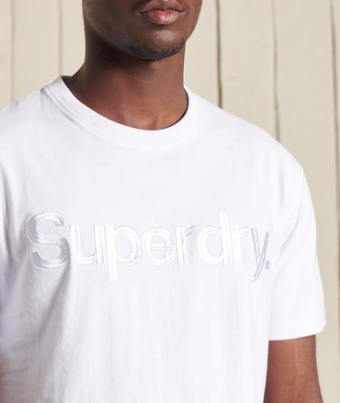 T-shirt di peso standard con logo Core Image 8