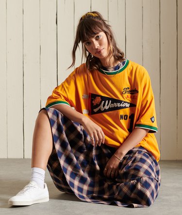 T-shirt oversize Collegiate Image 5