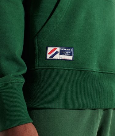 Sweat à capuche en maille chenille Code Logo Image 8