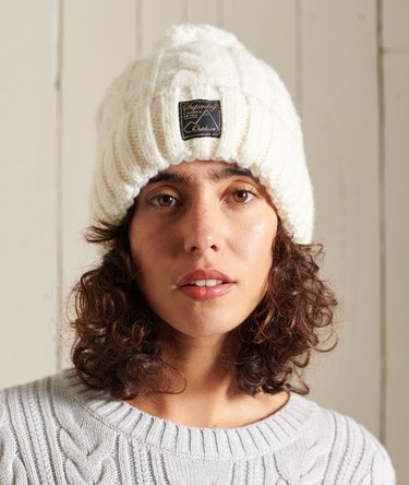 Bonnet torsadé en tweed Image 2