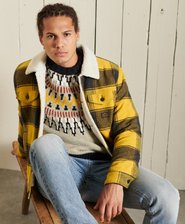 Veste camionneur en laine Sherpa Highwayman