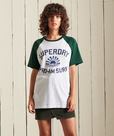 T-shirt ample style baseball Cali Image 1