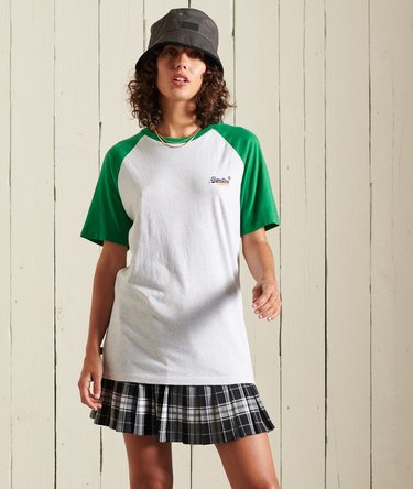 Loose Fit Organic Cotton Baseball T-Shirt Image 1