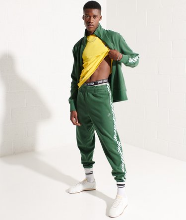 Code Tape Track Pants Image 5