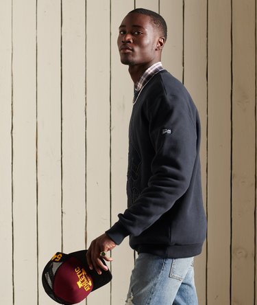 Collegiate Crew Sweatshirt Image 4